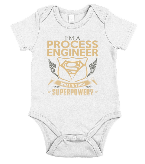 PROCESS ENGINEER Short Sleeve Baby One-Piece