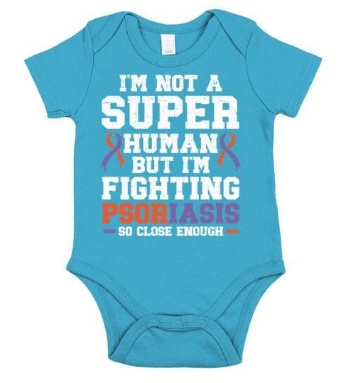 Psoriasis Warrior Skin Disease Psoriasis Awareness Short Sleeve Baby One-Piece