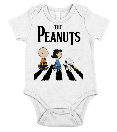 shirt Peanuts Abbey Road Short Sleeve Baby One-Piece