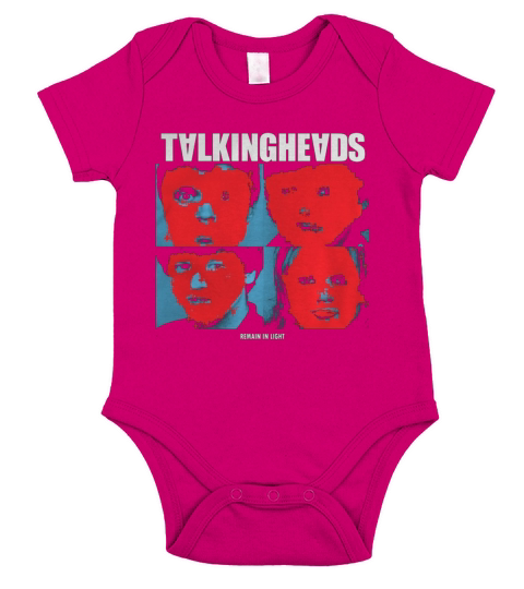 Talking Heads Remain in Light T-Shirt Short Sleeve Baby One-Piece