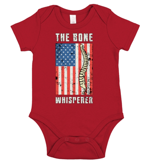 The Bone Whisperer Chiropractor Spine Chiropractic Short Sleeve Baby One-Piece