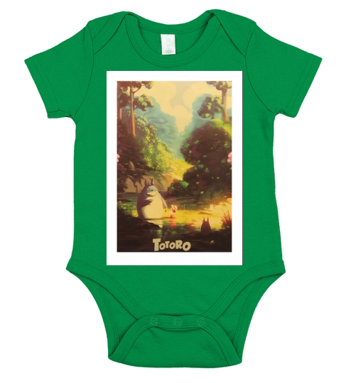 TOTORO Short Sleeve Baby One-Piece