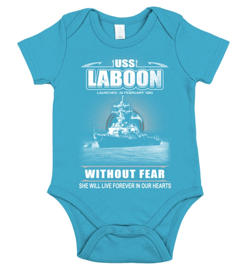 USS Laboon DDG 58 She will live forever in our heart Short Sleeve Baby One-Piece