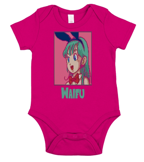 waifu bulma Short Sleeve Baby One-Piece