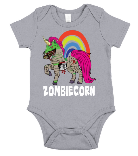 Zombie corn Zombie Unicorn Short Sleeve Baby One-Piece