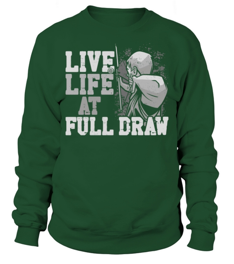 Archery Bow Archer Vintage Live Sweatshirt Unisex