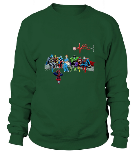 Doctor And Superheroes Nurse Healthcare Worker 2020 Sweatshirt Unisex