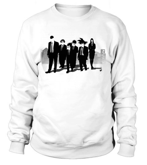Dragon Ball Z Reservoir Dogs T-Shirt - Goku Krillin Vegeta Gohan Saiyan Mens Top Sweatshirt Unisex