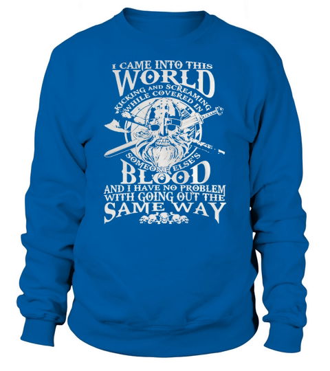 INTO THIS WORLD VIKING ODIN VALHALLA Sweatshirt Unisex