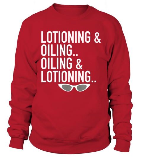 Lotioning and Oiling Wendy Peffercorn Sweatshirt Unisex