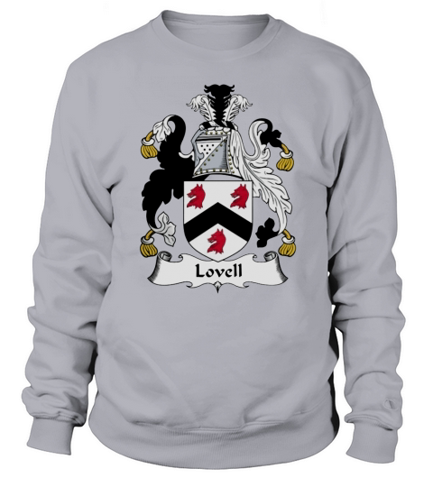 Lovell Family Crest British Family Crests Sweatshirt Unisex