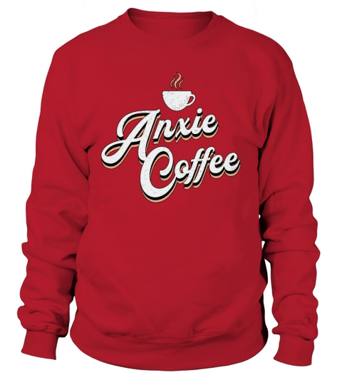 Mental Health Anxie Coffee Drinker Care Awareness Sweatshirt Unisex