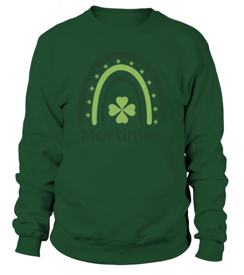 Mortimer Clover Boho Rainbow Sweatshirt Unisex