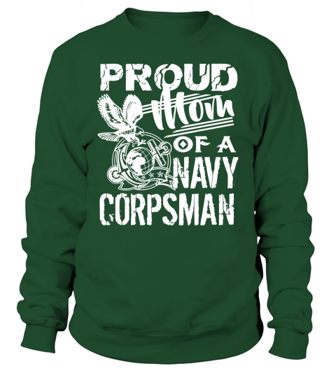 Navy Corpsman Mom Shirt Sweatshirt Unisex
