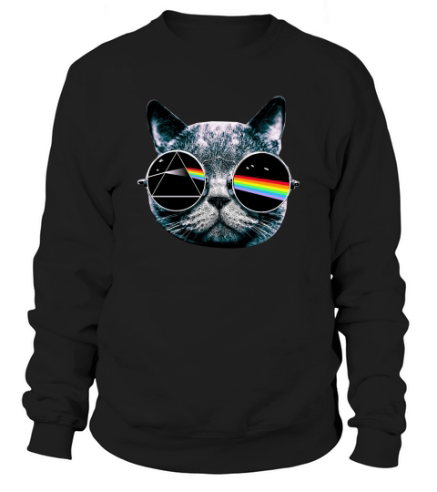 Pink Floyd Dark Side Of The Cat Mens T-Shirt Sweatshirt Unisex
