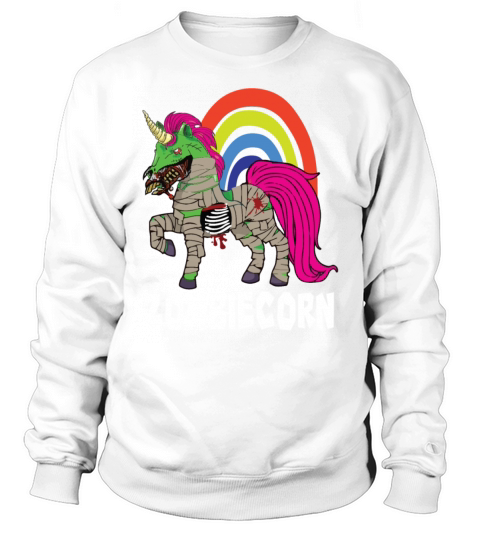 Zombie corn Zombie Unicorn Sweatshirt Unisex