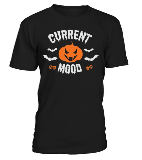 Current Mood Pumpkin Funny Halloween Shirt T-Shirt Unisex