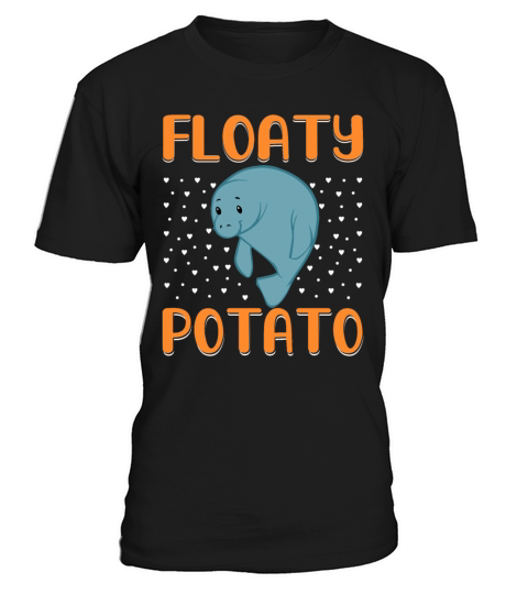 Floaty Potato - Funny Sea Cows Dugong Sirenia T-Shirt Unisex