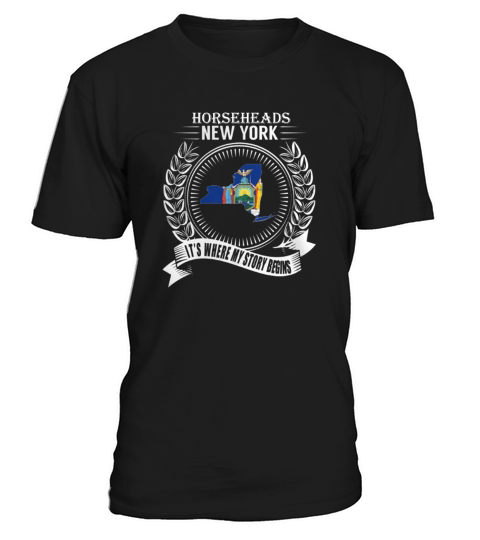 Horseheads new York is where my story begins T-Shirt Unisex