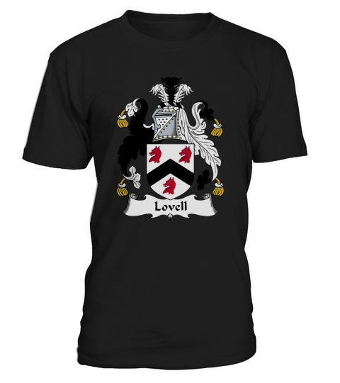 Lovell Family Crest British Family Crests T-Shirt Unisex