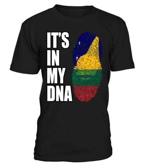 Tokelauan And Lithuanian Mix Heritage DNA Flag T-Shirt Unisex