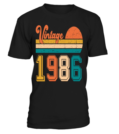 Vintage 1986 birthday gift T-Shirt Unisex