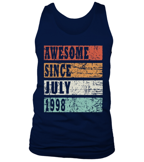 1998 July vintage born gift Tank Top Unisex