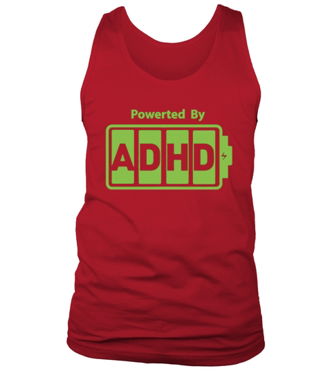 Angetriebenes ADHS-T-Shirt Tank Top Unisex