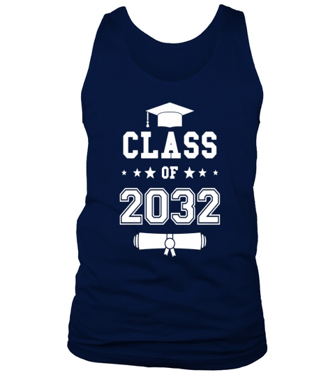 Class of 2032 Graduation Grow With You T Shirt Tank Top Unisex