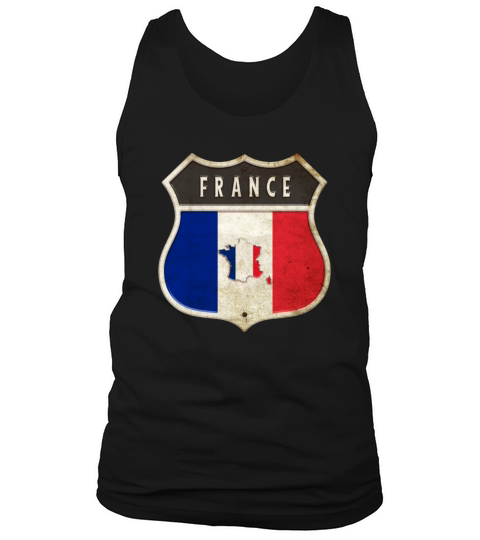 France coat of arms flags design Tank Top Unisex