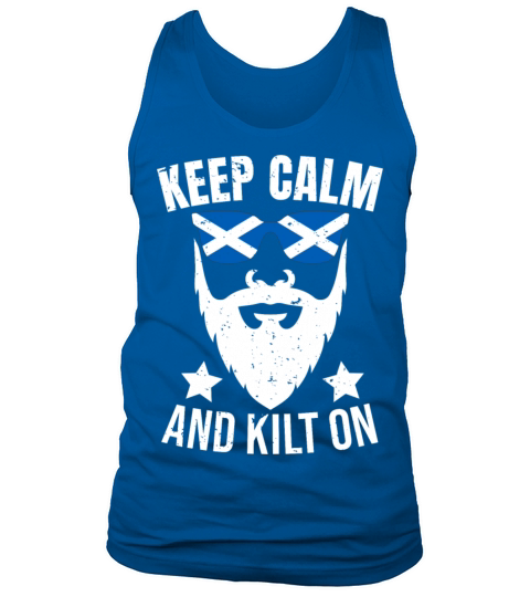 How To Wear The Kilt Design For A Tartan Kilt Guy Tank Top Unisex