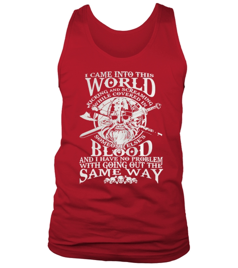 INTO THIS WORLD VIKING ODIN VALHALLA Tank Top Unisex