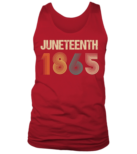 Juneteenth with this Black History African America Tank Top Unisex