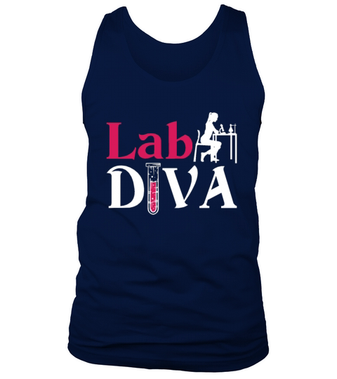 Lab Diva Lab Tech Chemist Laboratory Technician Tank Top Unisex