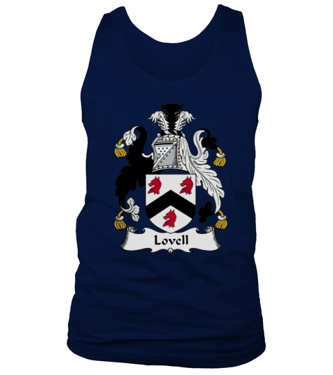 Lovell Family Crest British Family Crests Tank Top Unisex