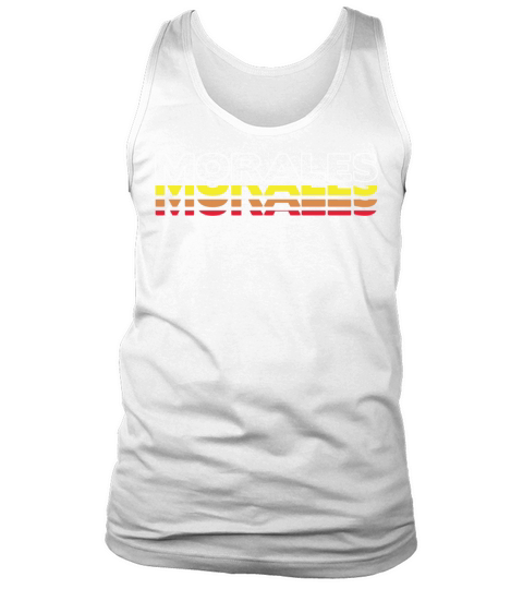 Morales First Name Funny Vintage Sunset Morales Tank Top Unisex