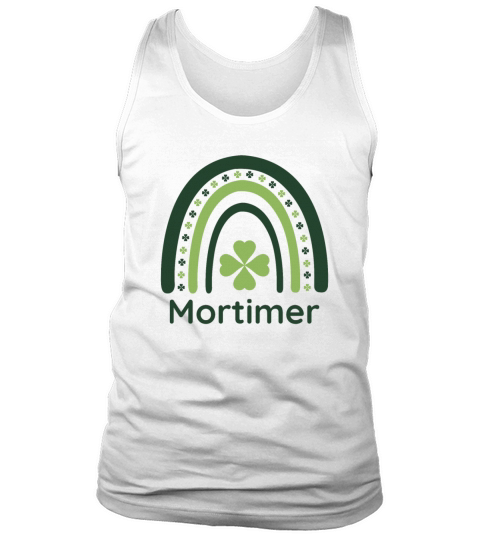 Mortimer Clover Boho Rainbow Tank Top Unisex