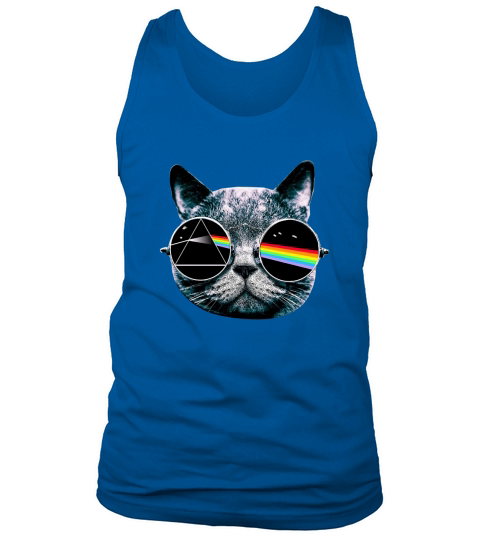 Pink Floyd Dark Side Of The Cat Mens T-Shirt Tank Top Unisex