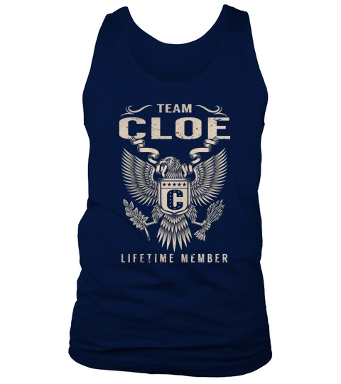 Team CLOE Lifetime Member Name Shirts Tank Top Unisex