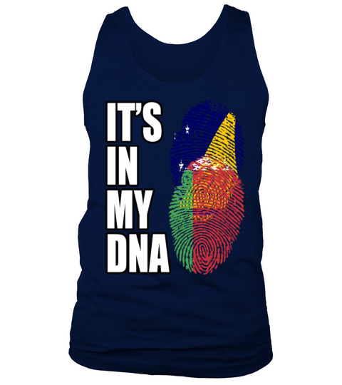 Tokelauan And Belarusian Mix Heritage DNA Flag Tank Top Unisex