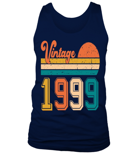 Vintage 1999 birthday gift Tank Top Unisex