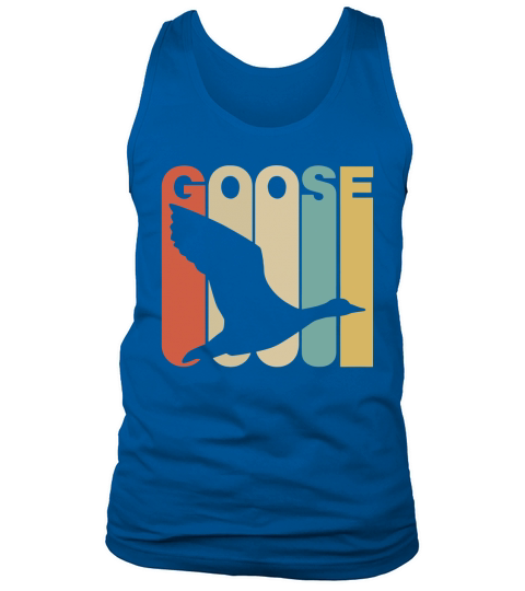 Vintage Style Goose Silhouette T-Shirt Tank Top Unisex