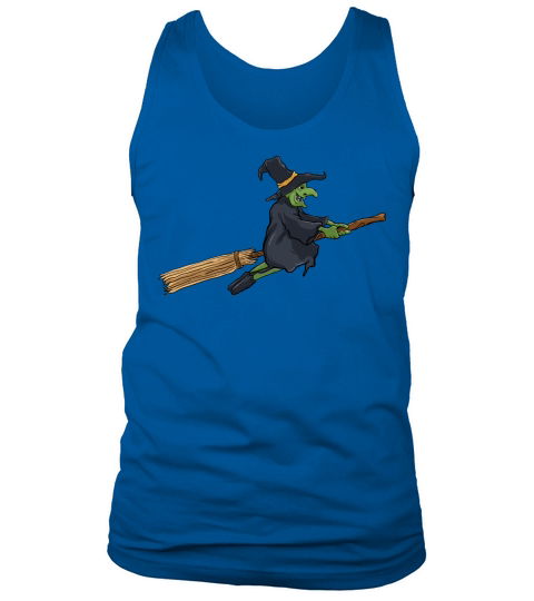 Witch Halloween Spooky Illustration Tank Top Unisex