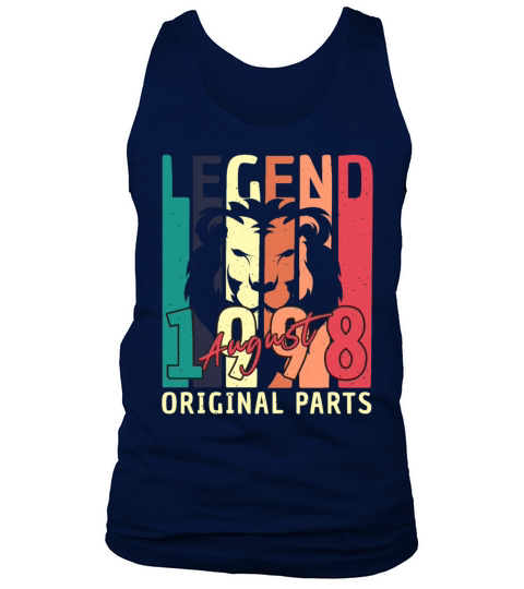 Year Of Construction August 1998 Tank Top Unisex