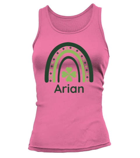 Arian Clover Boho Rainbow Tank top Woman
