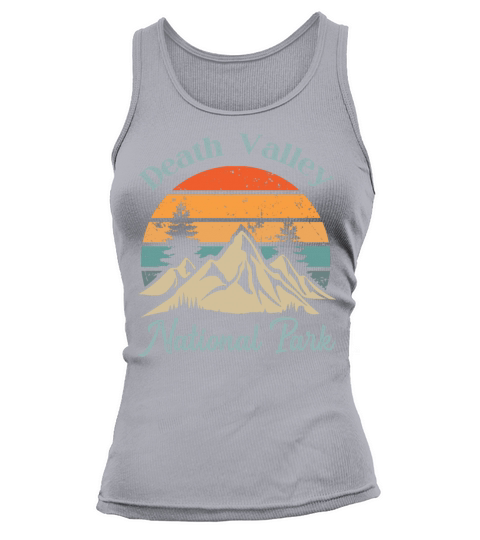 Death Valley National Park Retro Vintage Mountain Tank top Woman