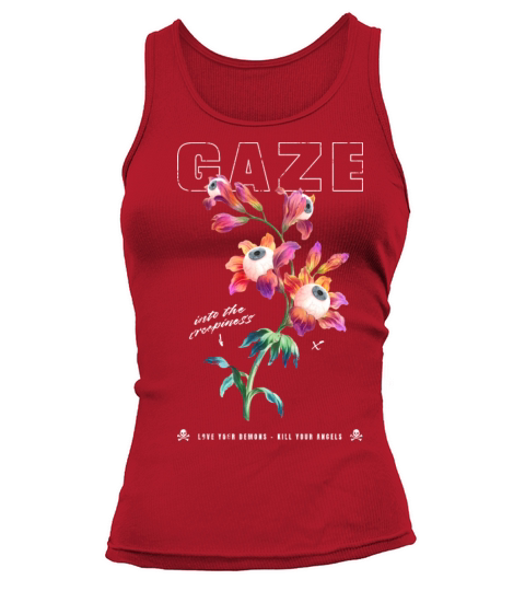 Gazw into the creepiness Gazw into the creepiness Tank top Woman