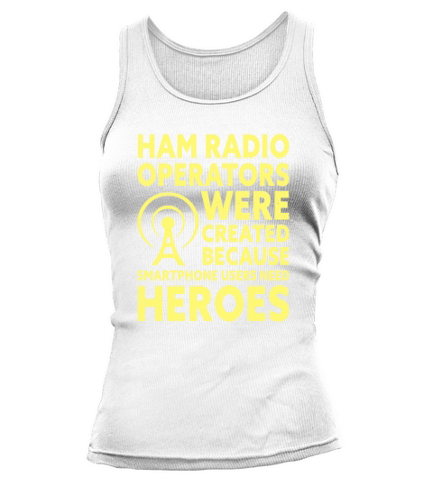 Ham Radio Operator Funny Amateur Radio Tank top Woman