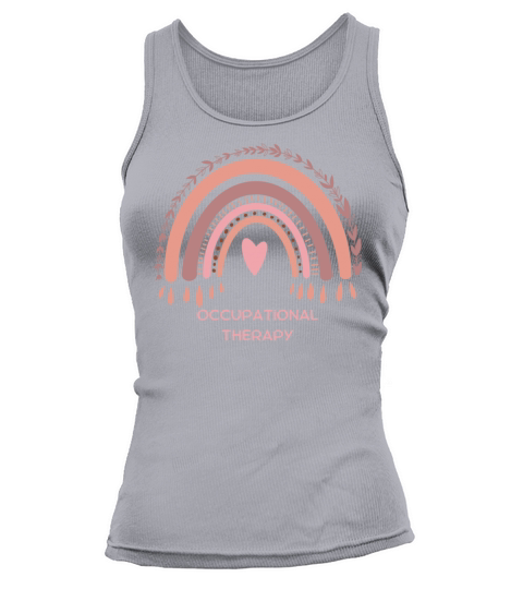 Heart Rainbow Occupational Therapy Tank top Woman