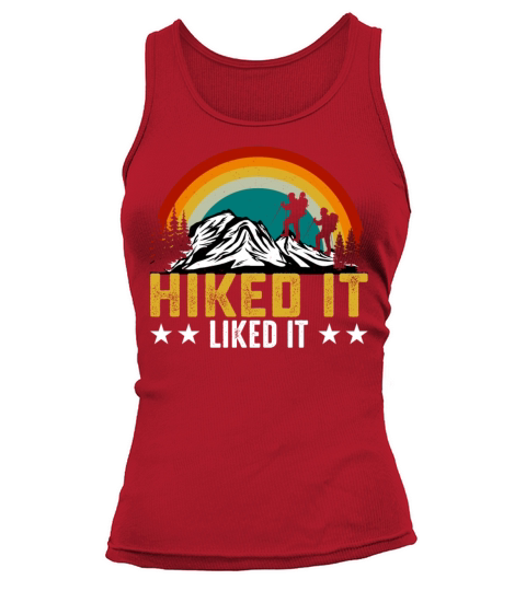 Hiked It Liked It Retro Vintage Style Mountains Tank top Woman